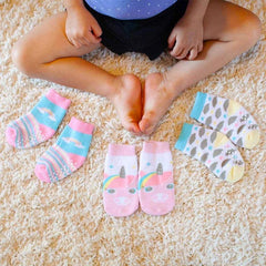 Zoocchini Three Piece Comfort Terry Socks Set | The Nest Attachment Parenting Hub