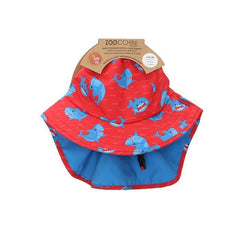 Zoocchini UPF50 Cape Sunhat (2-4y) | The Nest Attachment Parenting Hub