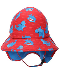 Zoocchini UPF50 Cape Sunhat (2-4y) | The Nest Attachment Parenting Hub