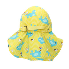Zoocchini UPF50 Cape Sunhat (6-24mo) | The Nest Attachment Parenting Hub