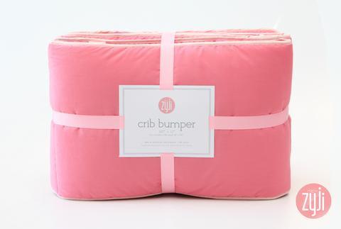 Zyji Crib Bumper Guard Pink | The Nest Attachment Parenting Hub