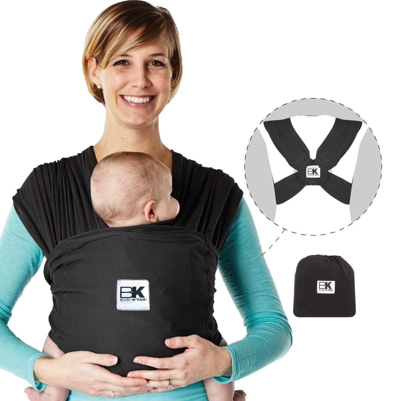 Baby K'tan Breeze - Black | The Nest Attachment Parenting Hub