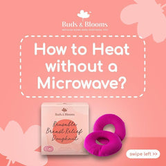 Buds & Blooms Breastfeeding Doughnut Boob Warmers | The Nest Attachment Parenting Hub