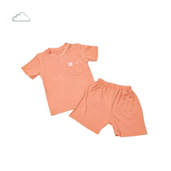 Cloudwear Bamboo Top & Shorts Set 8T | The Nest Attachment Parenting Hub
