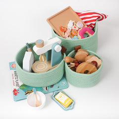 Cradle Baskets Spearmint | The Nest Attachment Parenting Hub
