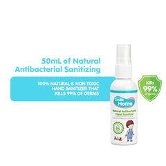 Cradle Home Natural Antibacterial Hand Sanitizer 50ml | The Nest Attachment Parenting Hub