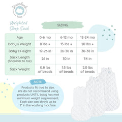 Dreamland Baby Dream Weighted Sleep Swaddle & Sack - Sandy Beach | The Nest Attachment Parenting Hub