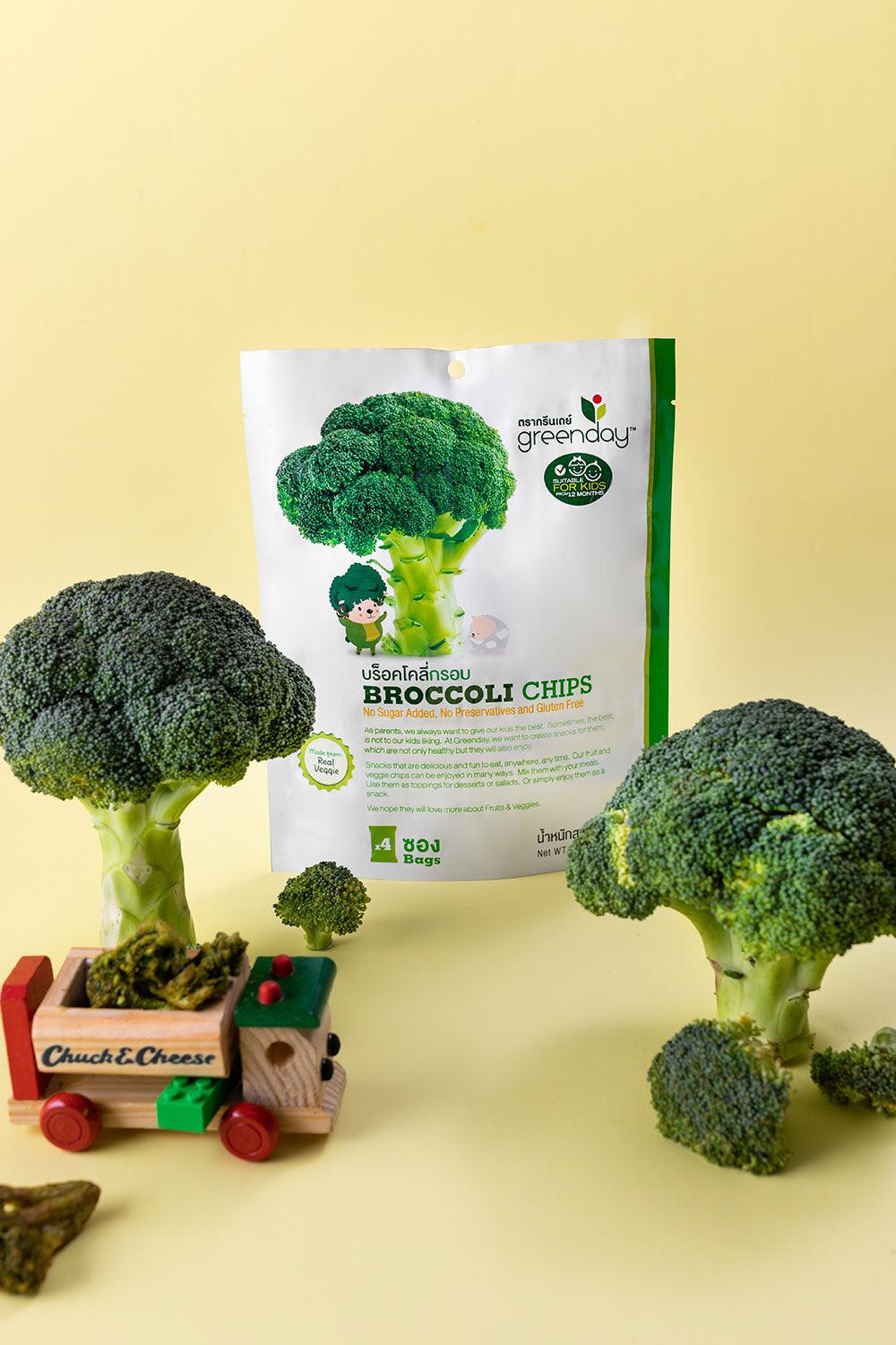 Greenday Kids Brocolli Chips 36g | The Nest Attachment Parenting Hub