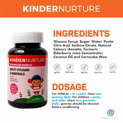 KinderNurture Children's Multi-Vitamin & Minerals 60's | The Nest Attachment Parenting Hub