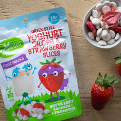 Kiwigarden Greek Style Yoghurt Drops & Strawberry Slices | The Nest Attachment Parenting Hub