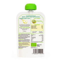 Little Freddie Organic Puree - Zesty Kiwis, Bananas & Pears | The Nest Attachment Parenting Hub