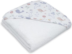 Living Textiles Muslin Hooded Towel | The Nest Attachment Parenting Hub