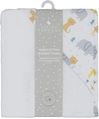Living Textiles Muslin Hooded Towel | The Nest Attachment Parenting Hub