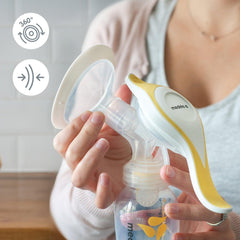 Medela Harmony Flex Manual Breast Pump | The Nest Attachment Parenting Hub