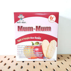 Mum-Mum Apple & Pumpkin Rice Rusk | The Nest Attachment Parenting Hub
