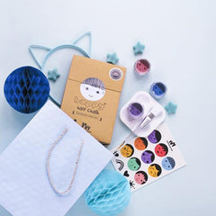 No Nasties Nox Happy Hair Chalk Blue | The Nest Attachment Parenting Hub