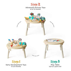 Oribel Portaplay Monsterland Adventure with Stools | The Nest Attachment Parenting Hub