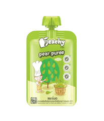 Peachy Baby Food Pear Purée 6m+ | The Nest Attachment Parenting Hub