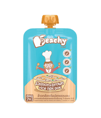 Peachy Baby Food Salmon Brown Rice Hotpot 7m+ | The Nest Attachment Parenting Hub