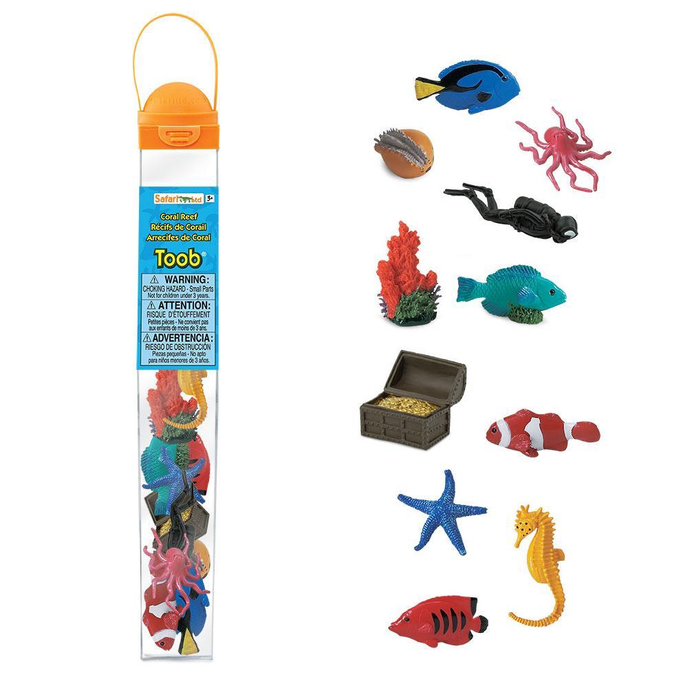 Safari Ltd Coral Reef TOOB | The Nest Attachment Parenting Hub