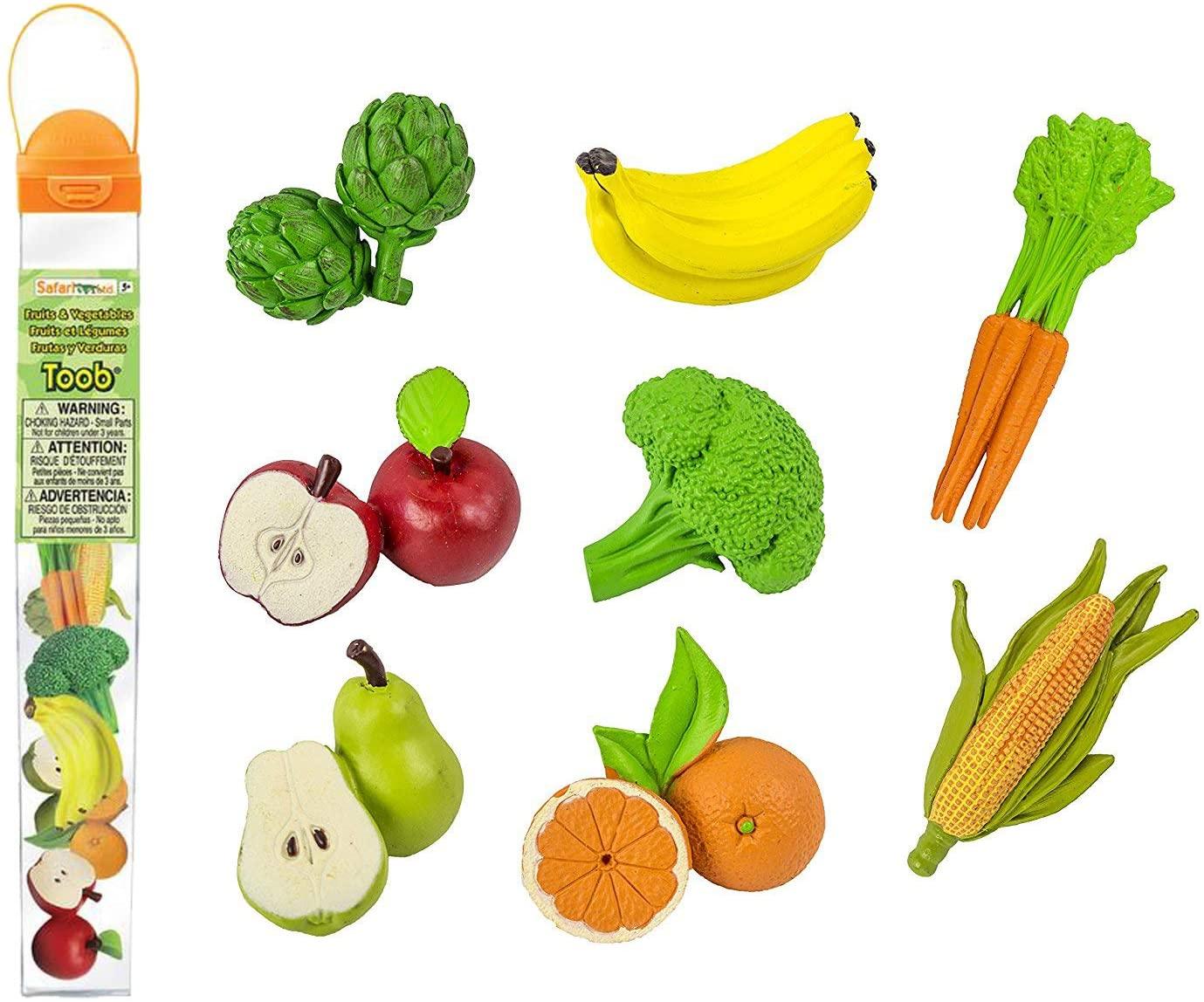 Safari Ltd Fruits & Vegetables TOOB | The Nest Attachment Parenting Hub