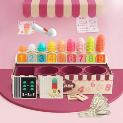 Toy Tinkr Topbright Colorful Number Cognitive Ice Cream Learning Box 3+ | The Nest Attachment Parenting Hub