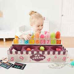 Toy Tinkr Topbright Colorful Number Cognitive Ice Cream Learning Box 3+ | The Nest Attachment Parenting Hub