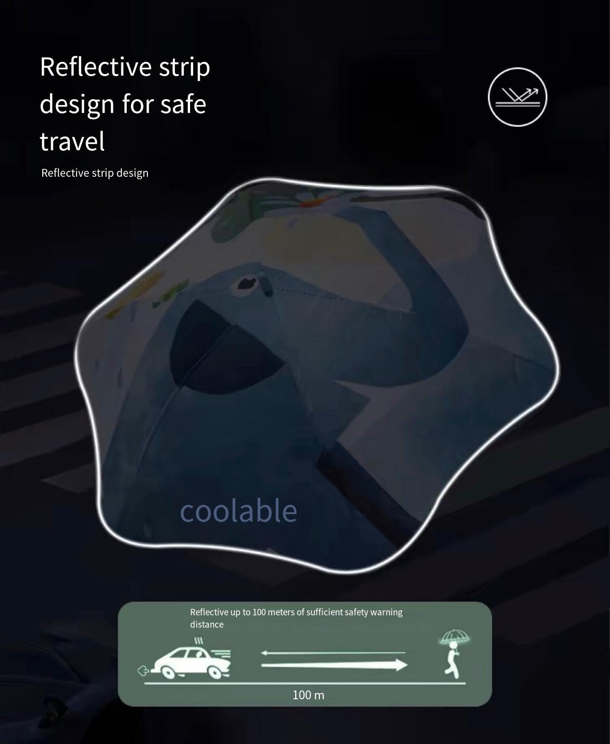 Coolable Kids Double Sided Umbrella | The Nest Attachment Parenting Hub