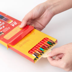 Flower Monaco Fancy Colored Pencils (24 Colors)