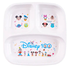 Dish Me Disney 100 3-grid Square Plate