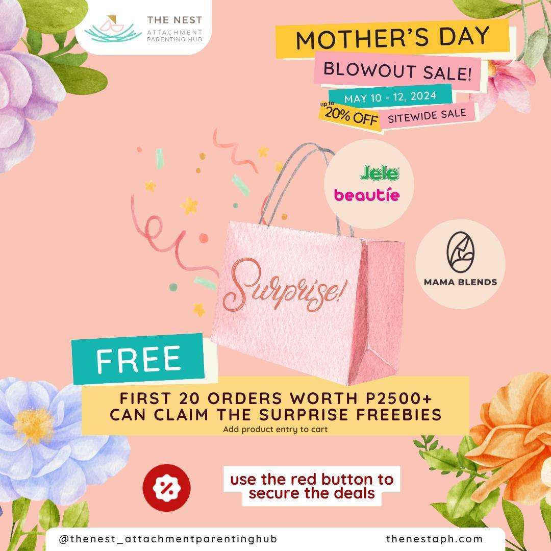Nest Merch : Mother's day Blowout Sale Surprise Gift! | The Nest Attachment Parenting Hub