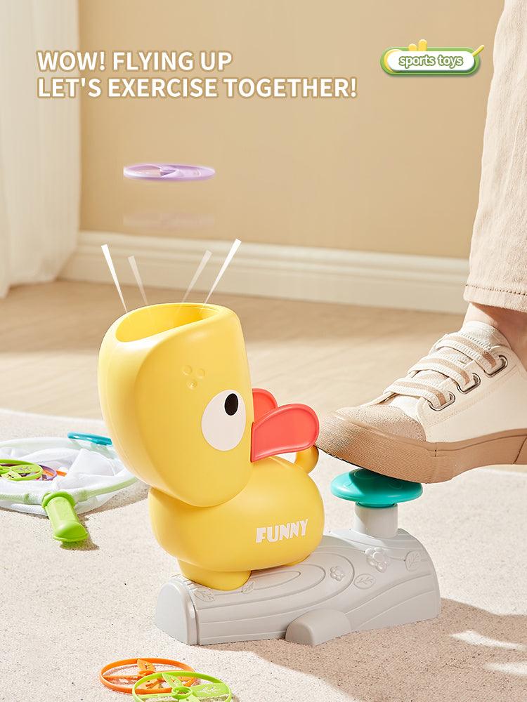 Little Fat Hugs Duck Flying Disk Launcher | The Nest Attachment Parenting Hub
