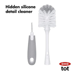 Oxo Tot Bottle Brush with Nipple Cleaner and Stand