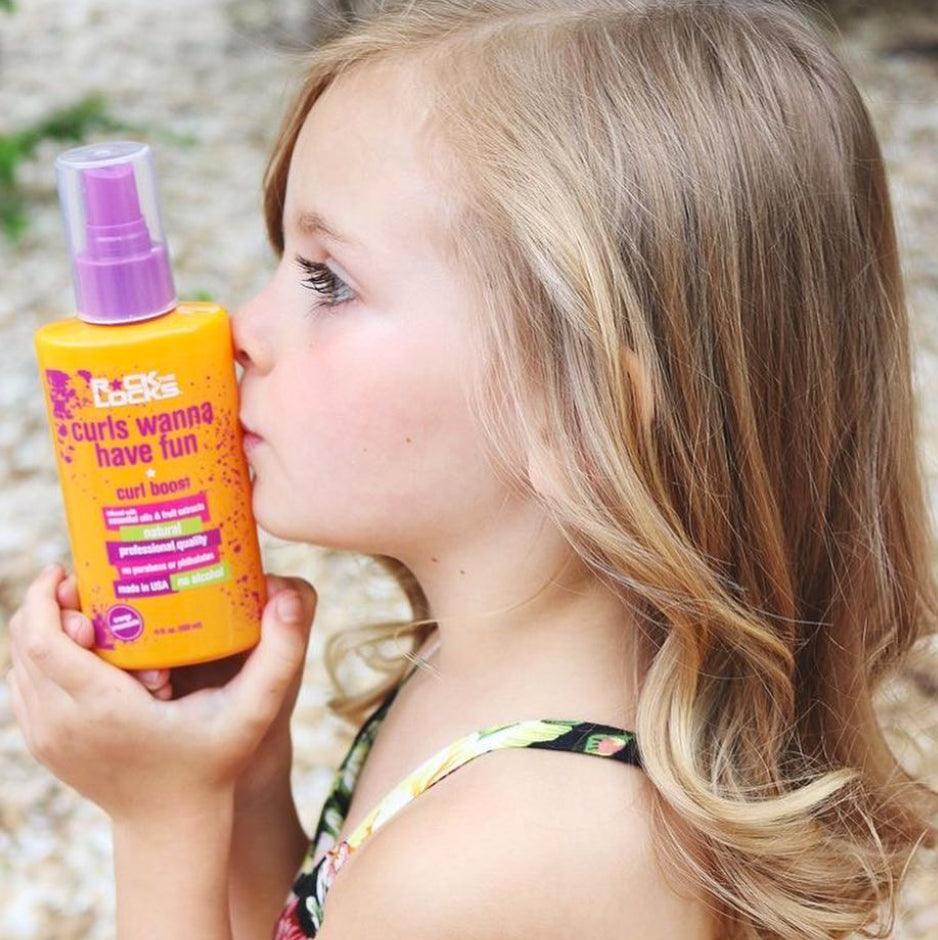 Rock the Locks Curl Boost - Orange Creamsicle | The Nest Attachment Parenting Hub