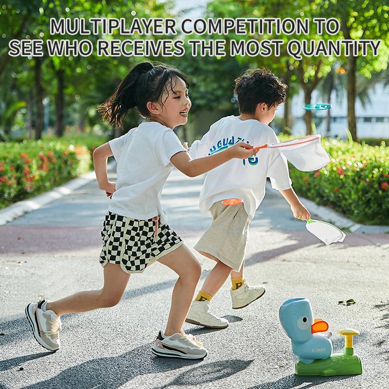 Little Fat Hugs Duck Flying Disk Launcher | The Nest Attachment Parenting Hub