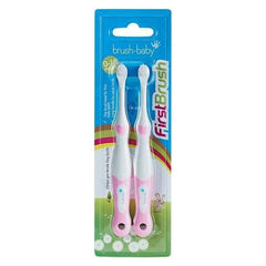 Brush-Baby FirstBrush (2 Pack) 0-18m | The Nest Attachment Parenting Hub