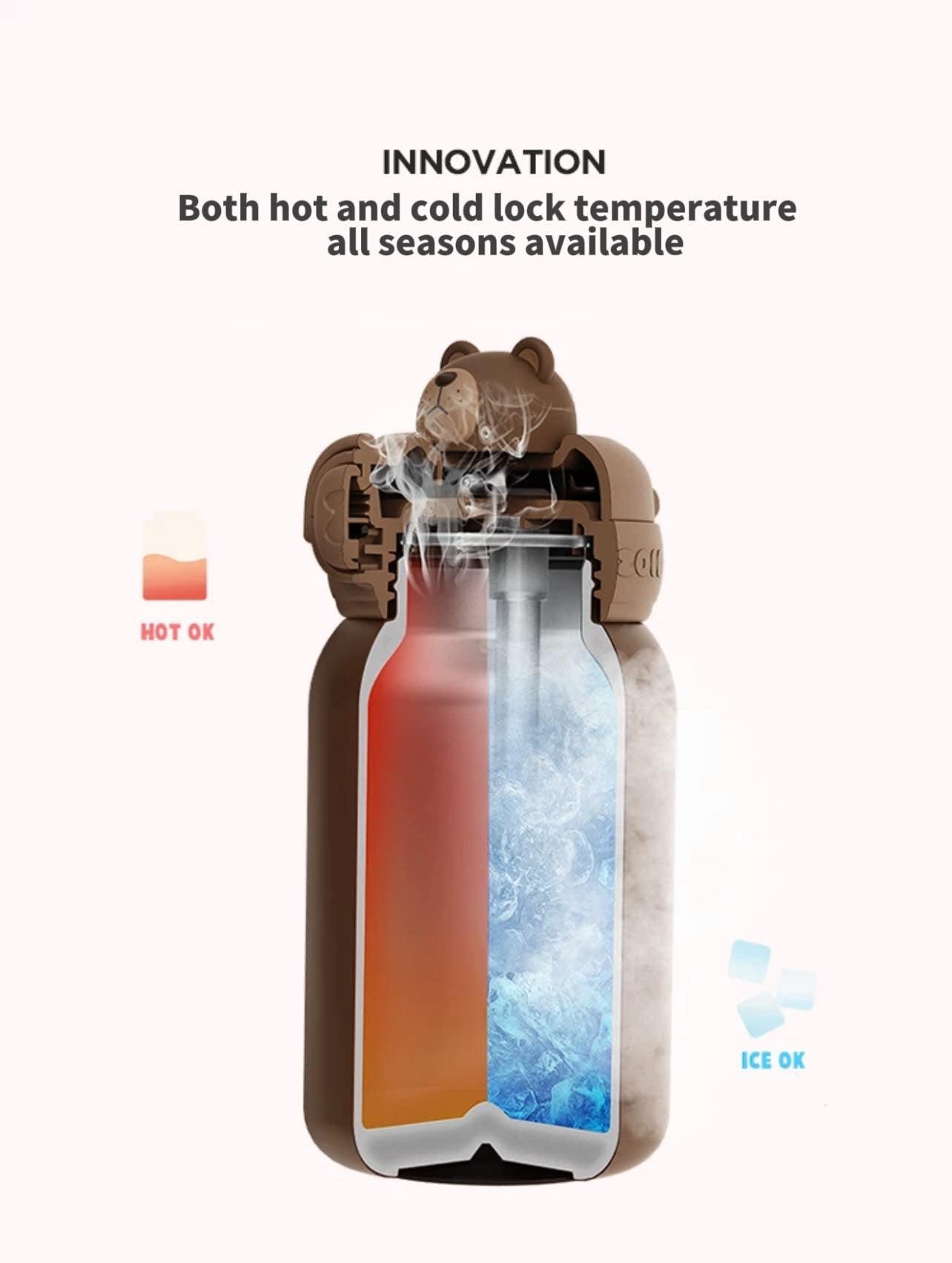 Zoyzoii E8 Stainless Steel Insulated Tumbler 450ml | The Nest Attachment Parenting Hub