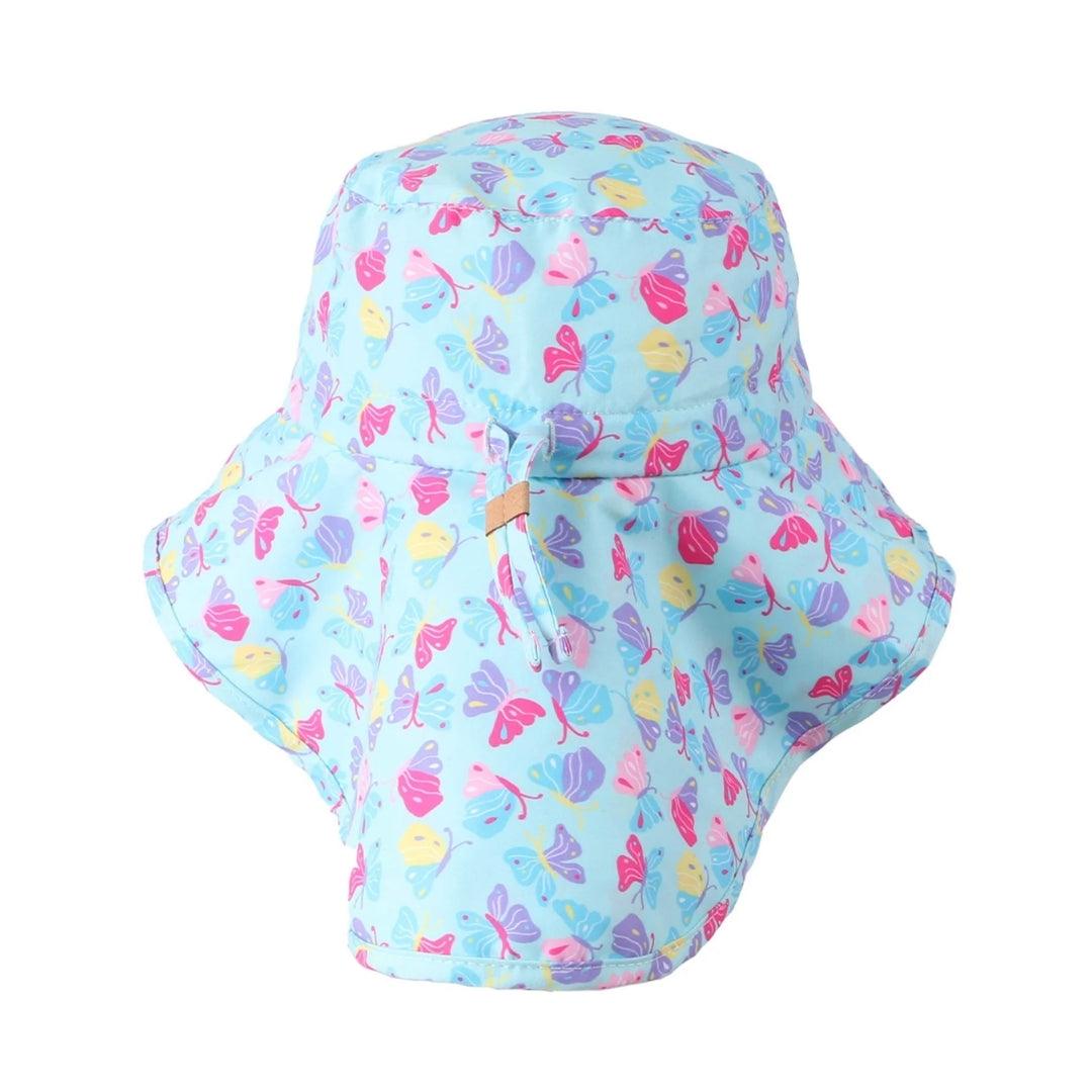 FlapJackKids UPF50 Kids Sun Hat with Neck Cape | The Nest Attachment Parenting Hub