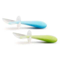 Munchkin Gentle Scoop Silicone Training Spoons 2-pack 6m+