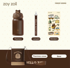 Zoyzoii E8 Stainless Steel Insulated Tumbler 450ml | The Nest Attachment Parenting Hub