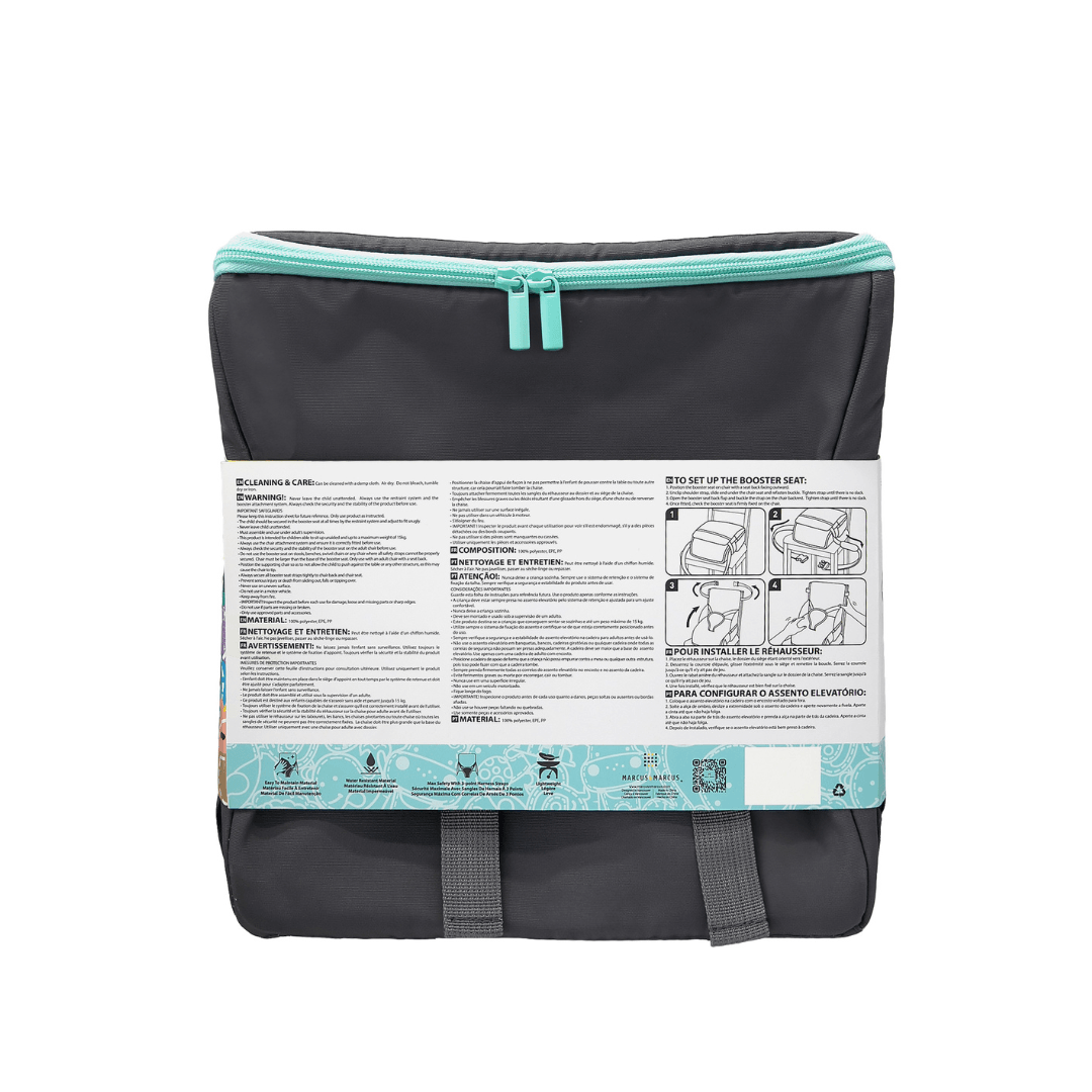 Marcus & Marcus On-the-Go Booster Seat | The Nest Attachment Parenting Hub