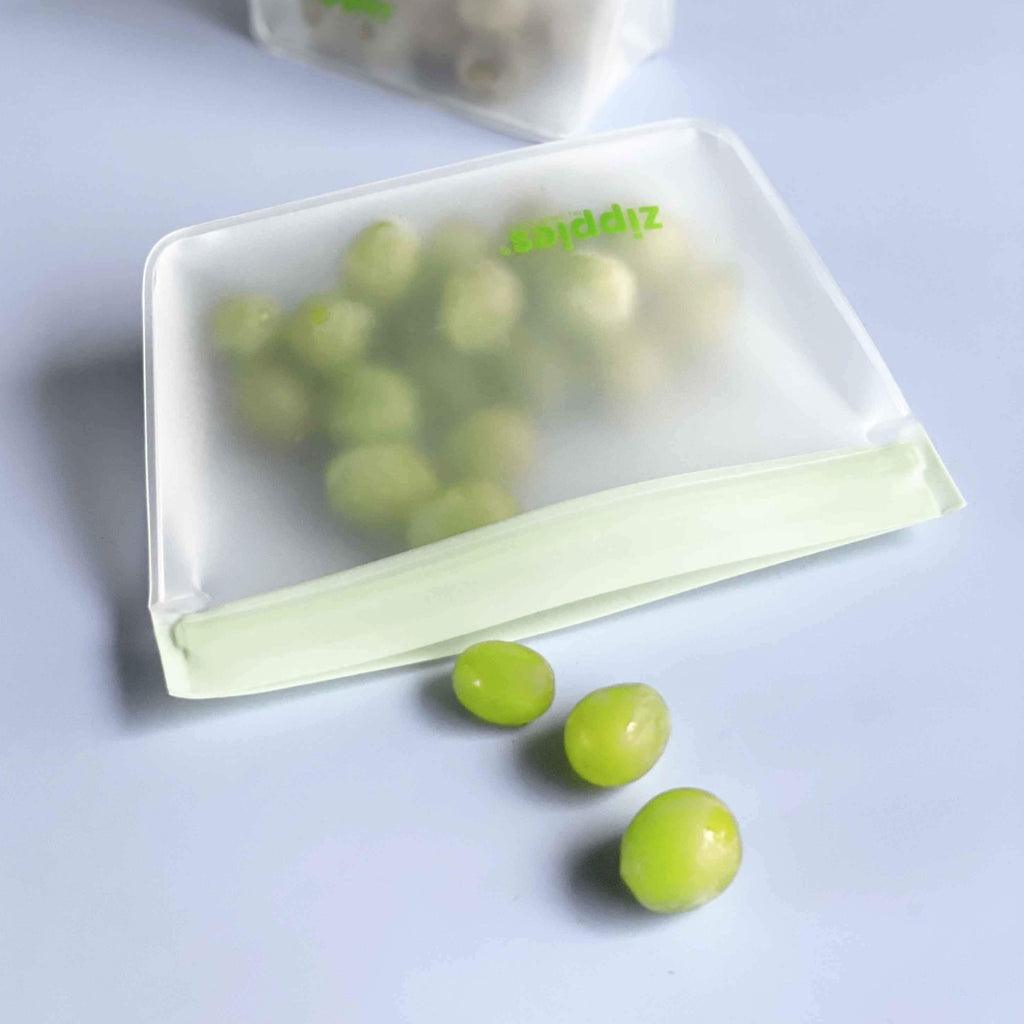 Zippies Color Reusable Bags Linen Dreams Sampler Pack | The Nest Attachment Parenting Hub