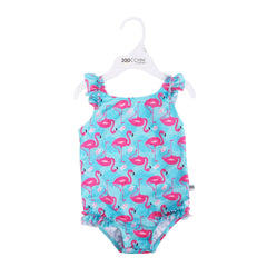 Zoocchini Baby Girl UPF50 Snap Swimsuit | The Nest Attachment Parenting Hub
