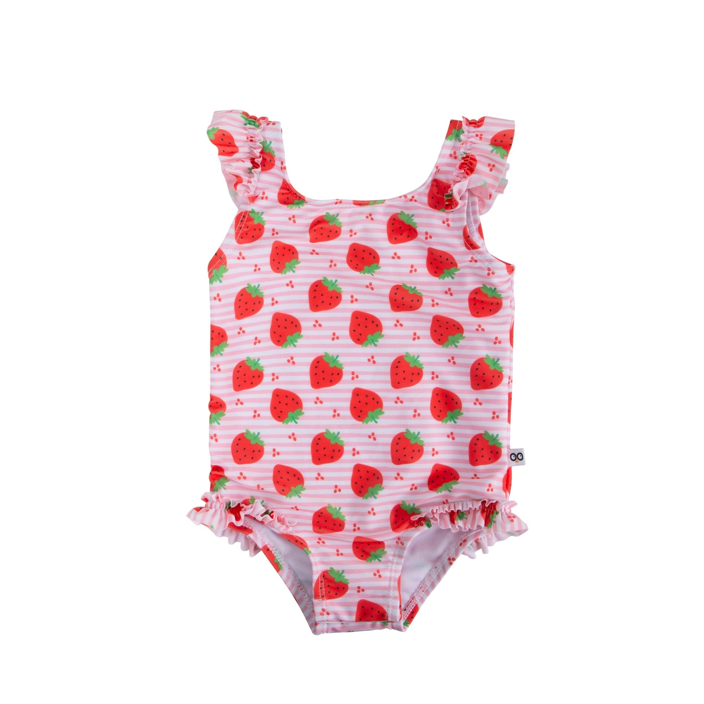 Zoocchini Baby Girl UPF50 Snap Swimsuit | The Nest Attachment Parenting Hub