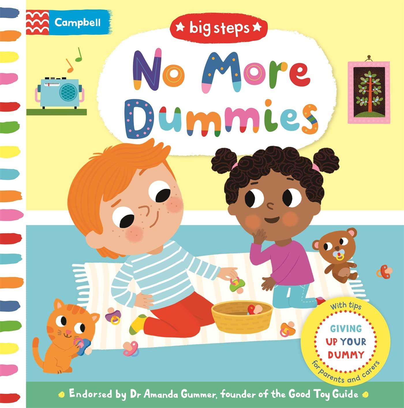 Campbell Big Steps Interactive Board Book: No More Dummies | The Nest Attachment Parenting Hub