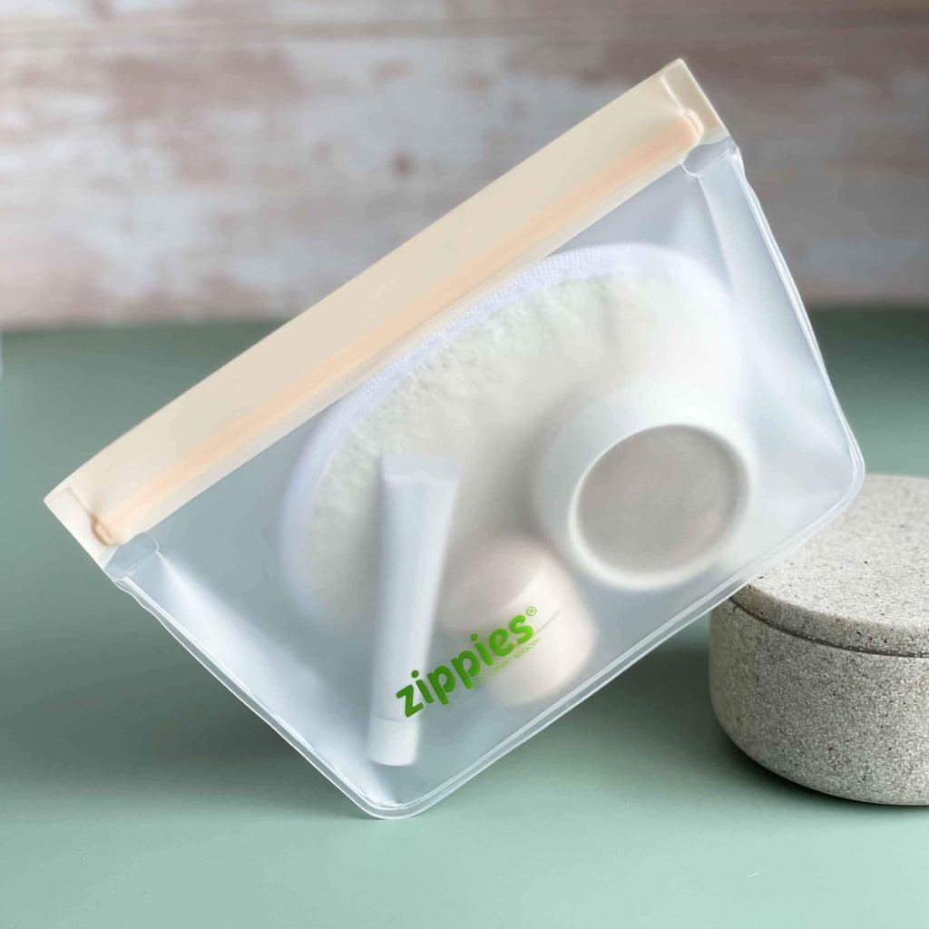 Zippies Color Reusable Bags Linen Dreams Sampler Pack | The Nest Attachment Parenting Hub