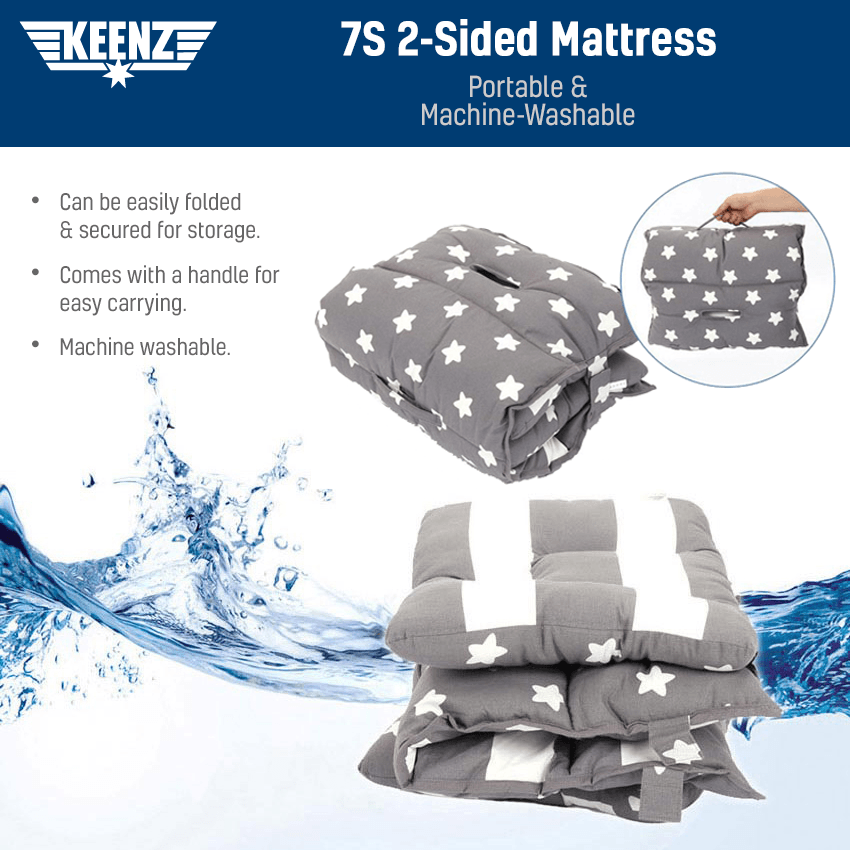 Keenz 7S Stroller Wagon Dual Sided Mattress | The Nest Attachment Parenting Hub
