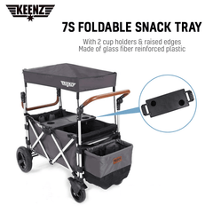 Keenz 7S Stroller Wagon Portable Snack Tray | The Nest Attachment Parenting Hub