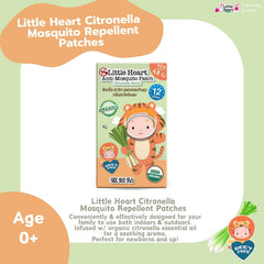 Little Heart Mosquito Repellent Patches 48s