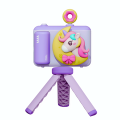 Pix & Play Digital Dual Camera with Tripod Stand